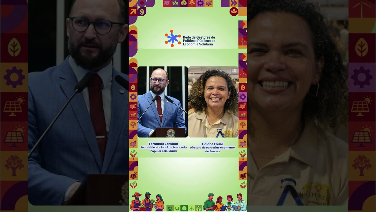Rede de Gestores – Fernando Zamban e Lidiane Freire
